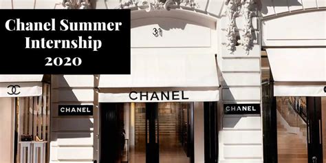 chanel paris internship|Chanel beauty internship.